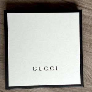 Gucci 10” White and Black Box